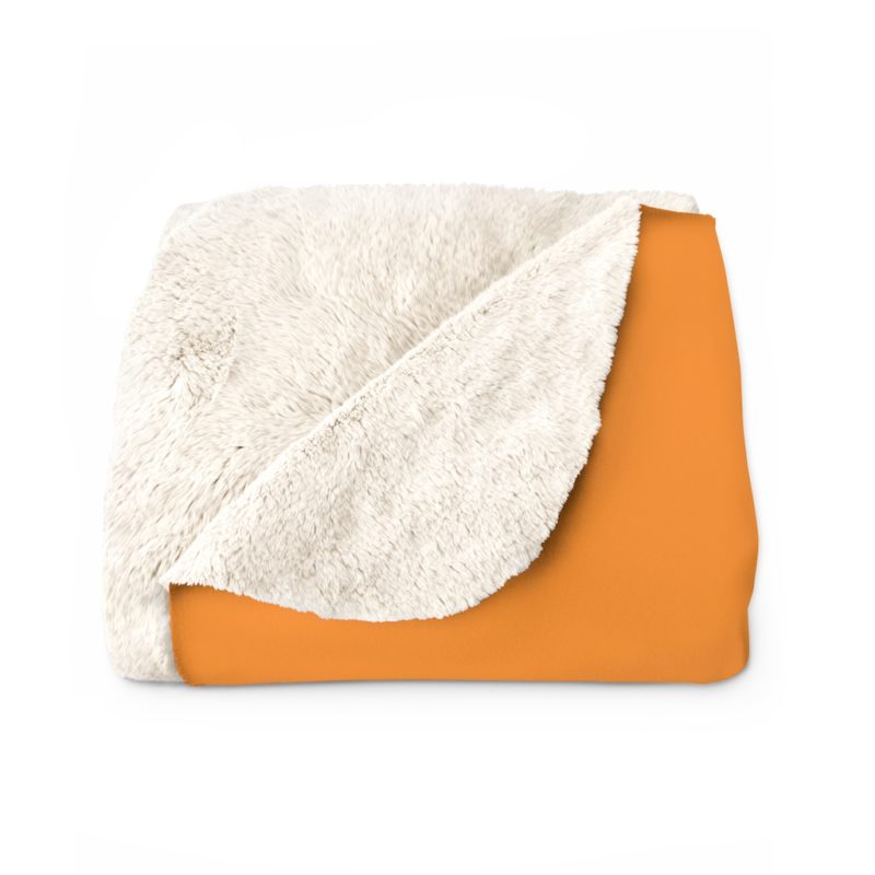 Orange is the new Black - Sherpa Fleece Blanket