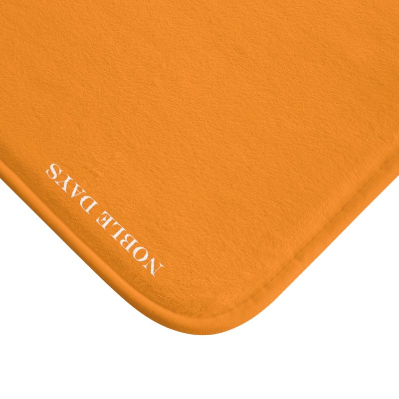 Orange Bath Mat NOBLE DAYS