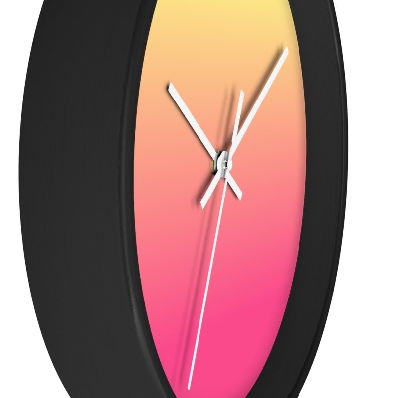 Peach Gradient – Wall clock – NOBLE DAYS