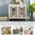 French Style Storage Cabinet with Glass Door – NOBLE DAYS